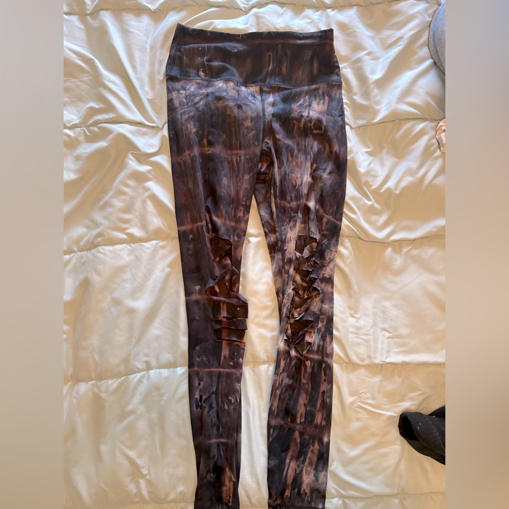 Distressed lauriebelles leggings